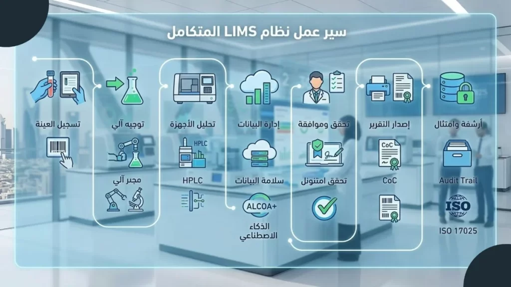 ظام إدارة معلومات المختبرات